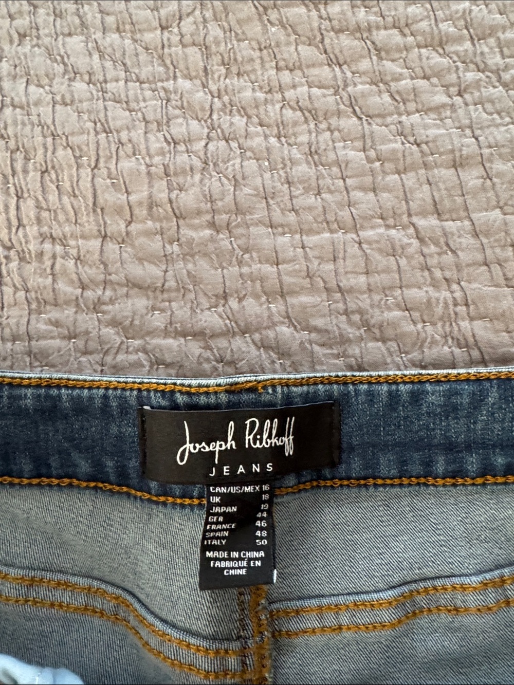 Joseph Ribkoff Ankle Design Jeans - Picture 3 of 3